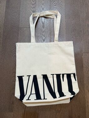 Vanity Fair Logo canvas tote bag